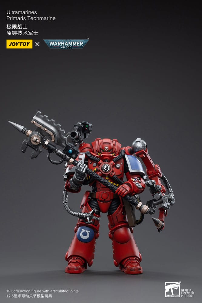 Warhammer 40k Action Figure 1/18 Ultramarines Primaris Techmarine 12 cm - Joy Toy (CN) Action Figures