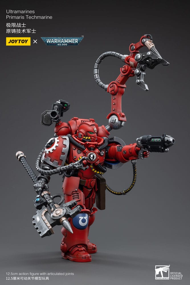 Warhammer 40k Action Figure 1/18 Ultramarines Primaris Techmarine 12 cm - Joy Toy Action Figures