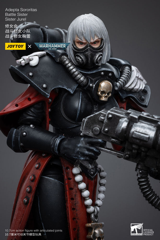 Warhammer 40k Action Figure 1/18 Adepta Sororitas Battle Sister Sister Jurel - Joy Toy Action Figures