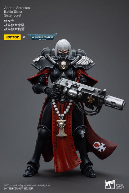 Warhammer 40k Action Figure 1/18 Adepta Sororitas Battle Sister Sister Jurel - Joy Toy Action Figures