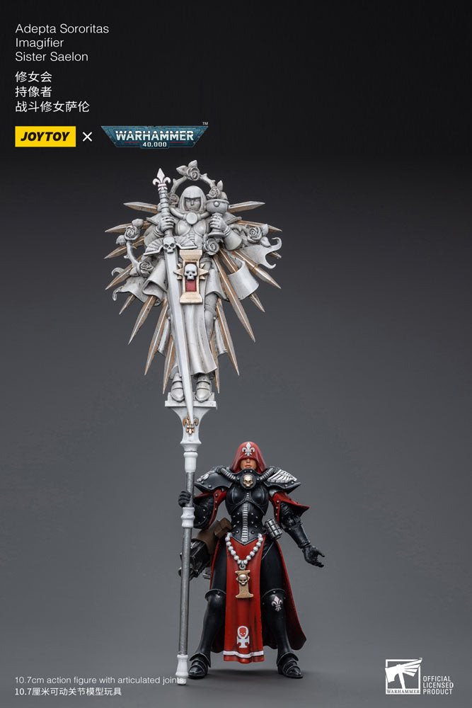 Warhammer 40k Action Figure 1/18 Adepta Sororitas Battle Sister Sister Saelon - Joy Toy Action Figures