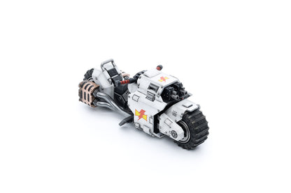 Warhammer 40k Vehicle 1/18 White Scars Raider-pattern Combat Bike 22 cm