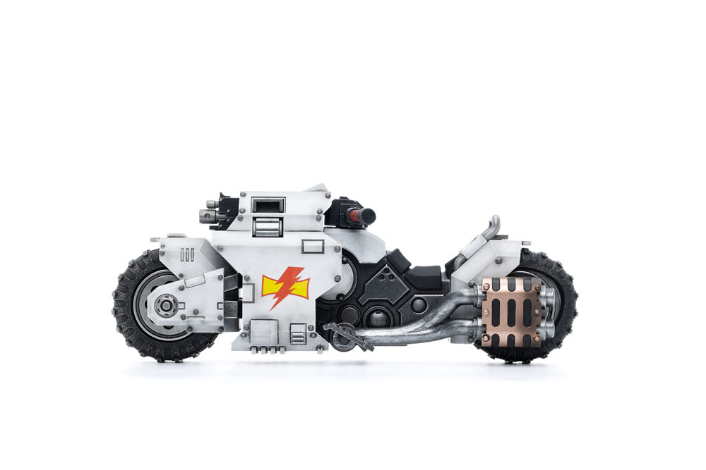 Warhammer 40k Vehicle 1/18 White Scars Raider-pattern Combat Bike 22 cm