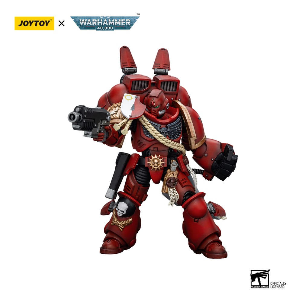 Warhammer The Horus Heresy Action Figure 1/18 Blood Angels Captain With Jump Pack - Joy Toy Action figures