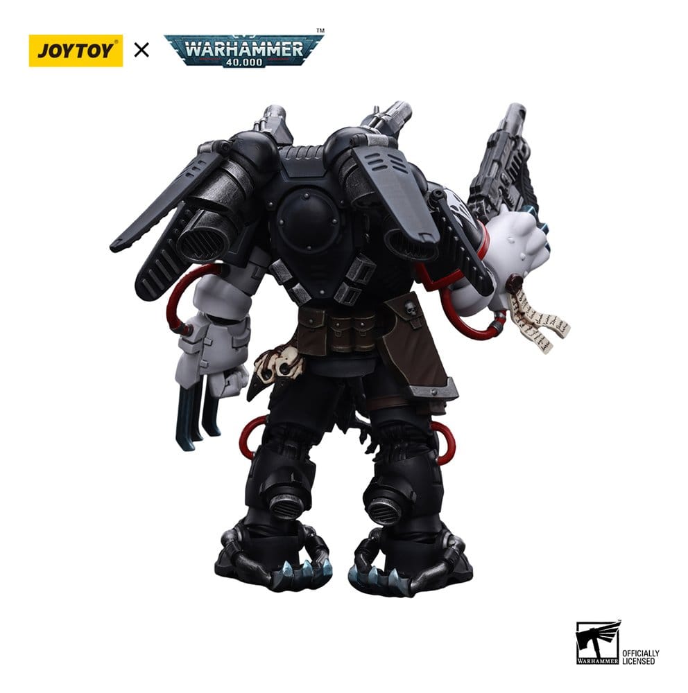 Warhammer 40,000 Action Figure Raven Guard Chapter Master Kayvaan Shrike 12 cm - Joy Toy Action Figures