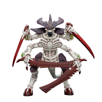 Warhammer 40k Action Figure 1/18 Tyranids Hive Fleet Leviathan Tyranid Warrior with Boneswords - Joy Toy Action figures