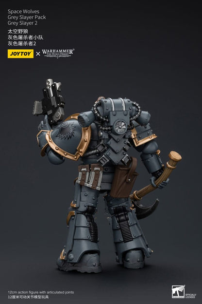 Warhammer The Horus Heresy Action Figure 1/18 Space Wolves Grey Slayer Pack Grey Slayer 2 - Joy Toy Action figures