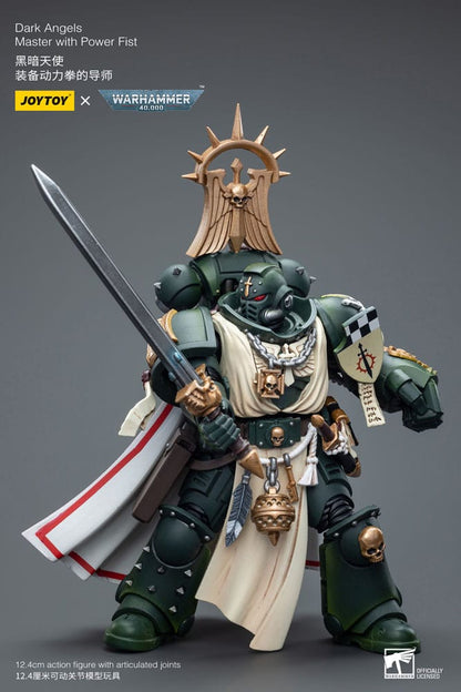 Warhammer 40k Action Figure 1/18 Dark Angels Master with Power Fist - Joy Toy Action figures