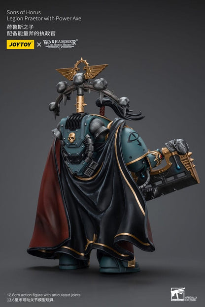 Warhammer The Horus Heresy Action Figure 1/18 Sons of Horus Legion Praetor with Power Axe 12 cm - Joy Toy Action Figures