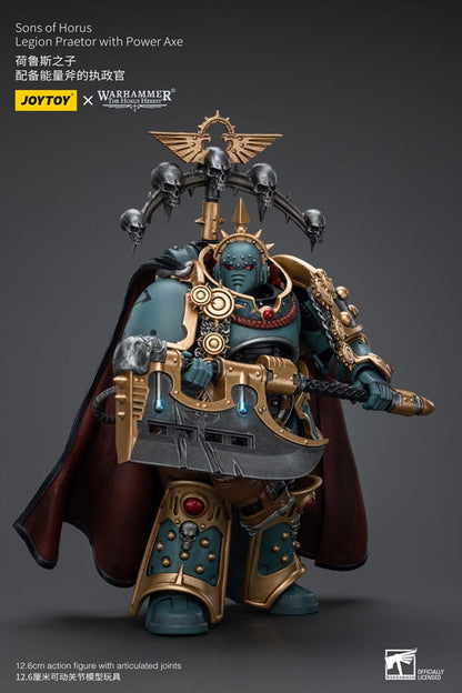 Warhammer The Horus Heresy Action Figure 1/18 Sons of Horus Legion Praetor with Power Axe 12 cm - Joy Toy Action Figures