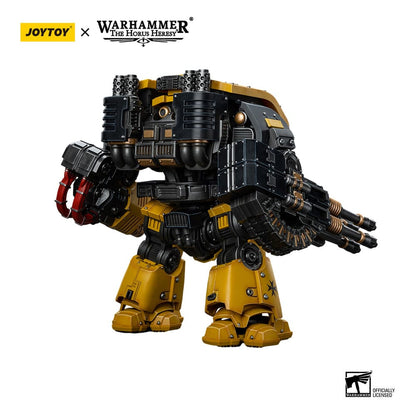 Warhammer The Horus Heresy Action Figure 1/18 Imperial Fists Leviathan Dreadnought with Cyclonic Melta Lance and Storm Cannon 12 cm - Joy Toy Action Figures