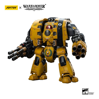 Warhammer The Horus Heresy Action Figure 1/18 Imperial Fists Leviathan Dreadnought with Cyclonic Melta Lance and Storm Cannon 12 cm - Joy Toy Action Figures