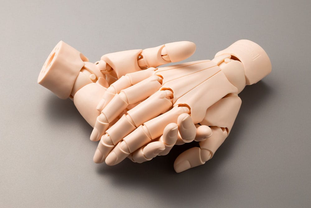 Takahiro Kagami PVC Artist Support Item Hand 1/1 Model/L Pale Orange 21 cm - Kotobukiya Statues & Busts