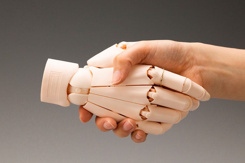 Takahiro Kagami PVC Artist Support Item Hand 1/1 Model/L Pale Orange 21 cm - Kotobukiya Statues & Busts
