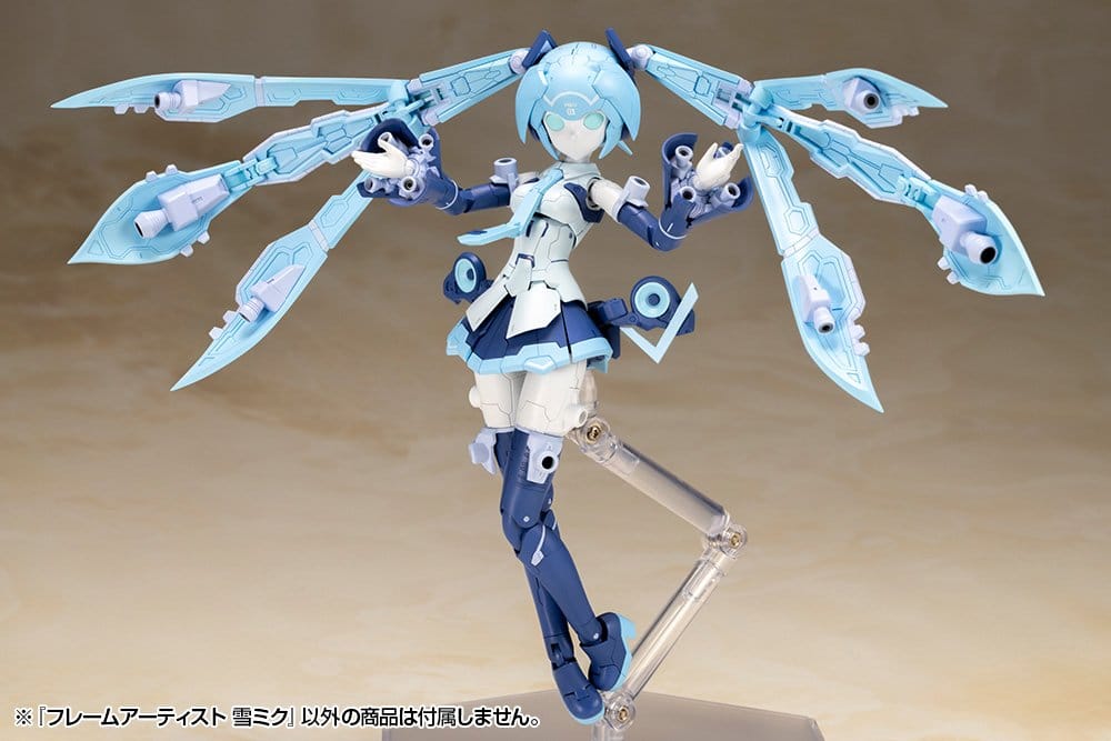 Frame Arms Plastic Model Kit 1/100 Frame Artist Snow Miku 16 cm - Kotobukiya Models & Kits
