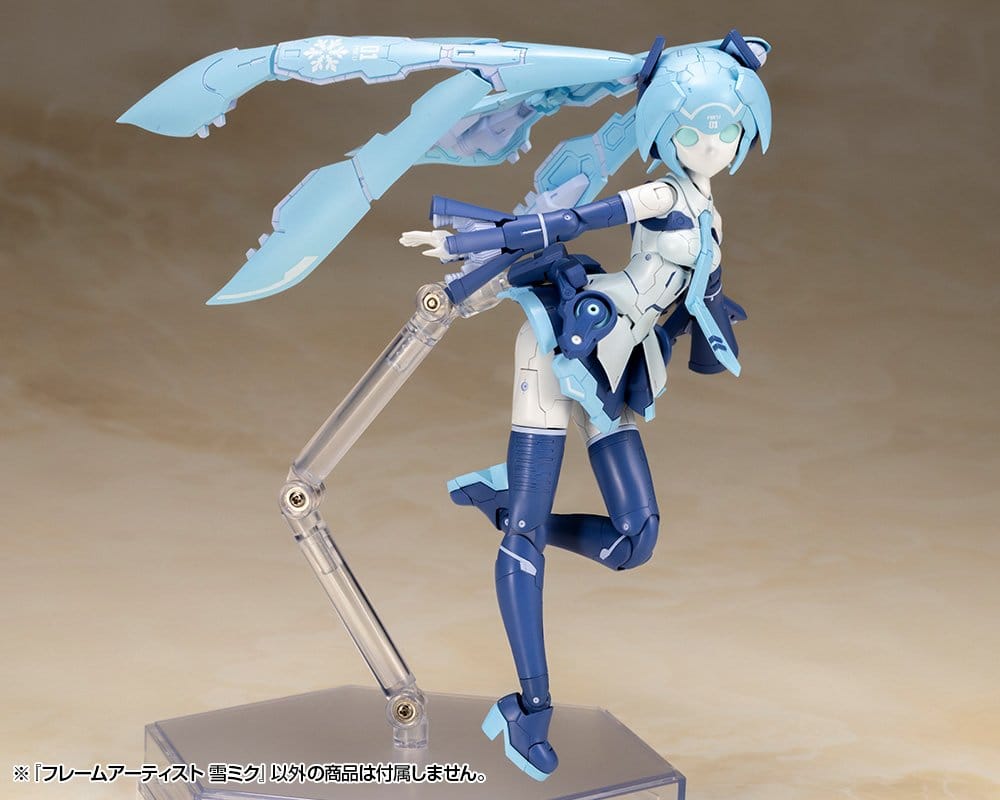 Frame Arms Plastic Model Kit 1/100 Frame Artist Snow Miku 16 cm - Kotobukiya Models & Kits