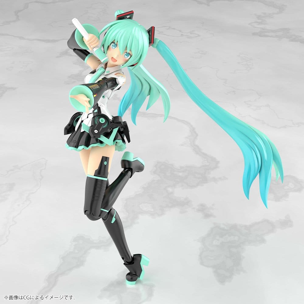 Frame Arms Girl Plastic Model Kit Grande Scale Frame Music Girl Hatsune Miku 25 cm - Kotobukiya Models & Kits