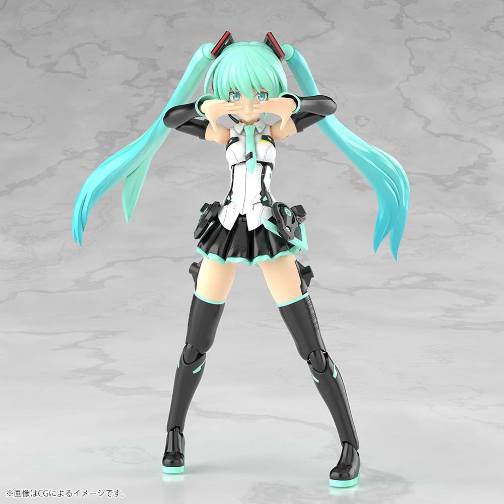 Frame Arms Girl Plastic Model Kit Grande Scale Frame Music Girl Hatsune Miku 25 cm - Kotobukiya Models & Kits