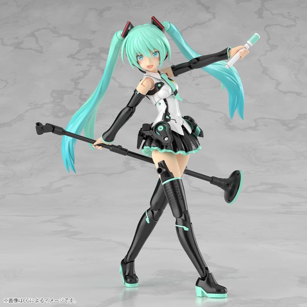 Frame Arms Girl Plastic Model Kit Grande Scale Frame Music Girl Hatsune Miku 25 cm - Kotobukiya Models & Kits