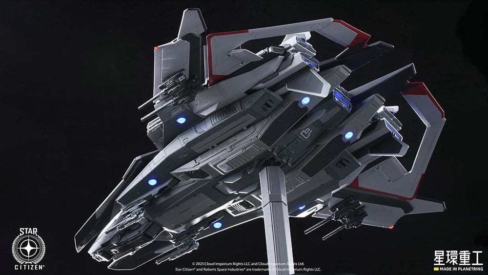 Star Citizen Pre-assembled Plastic Model Kit 1/100 Anvil F8C Lightning Pre-Assembled Finished Model Ver. 25 cm - Kotobukiya Models & Kits