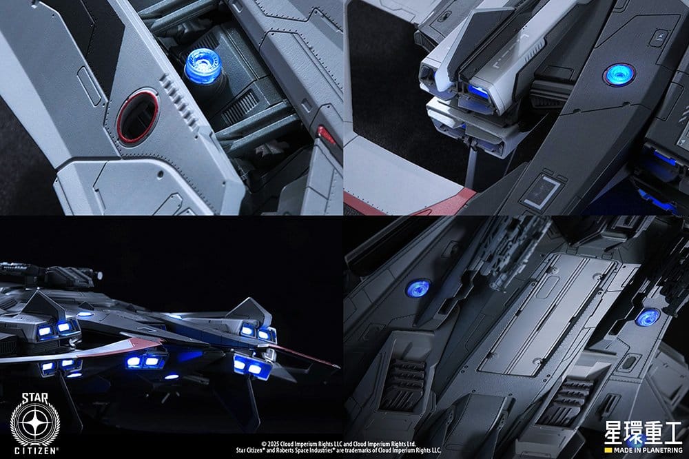 Star Citizen Pre-assembled Plastic Model Kit 1/100 Anvil F8C Lightning Pre-Assembled Finished Model Ver. 25 cm - Kotobukiya Models & Kits
