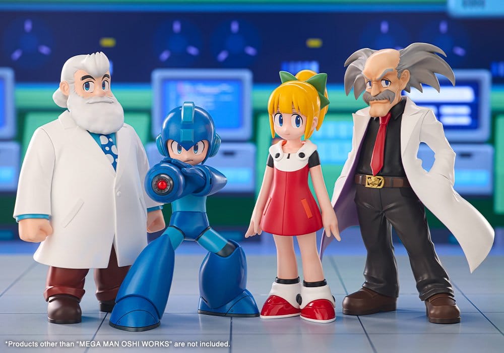 Mega Man Oshi Works PVC Figure Mega Man 18 cm - Kotobukiya Statues & Busts