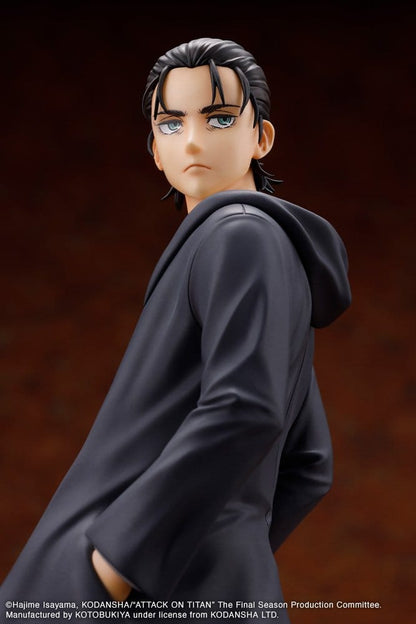 Attack on Titan: The Final Season Oshi Works PVC Figure Eren Yeager The Final Season Ver. 23 cm - Kotobukiya Statues