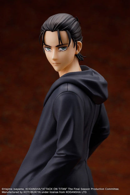 Attack on Titan: The Final Season Oshi Works PVC Figure Eren Yeager The Final Season Ver. 23 cm - Kotobukiya Statues