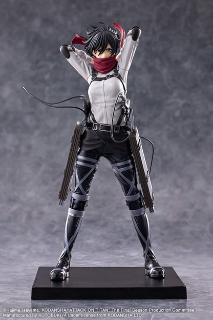 Attack on Titan: The Final Season Oshi Works PVC Figure Mikasa Ackerman The Final Season Ver. 25 cm