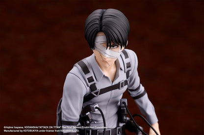 Attack on Titan: The Final Season Oshi Works PVC Figure Levi Ackerman The Final Season Ver. - Kotobukiya Statues
