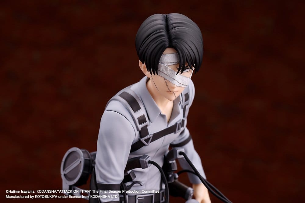 Attack on Titan: The Final Season Oshi Works PVC Figure Levi Ackerman The Final Season Ver. - Kotobukiya Statues