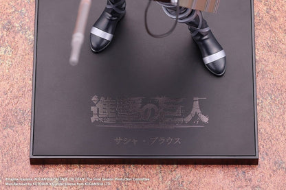 Attack on Titan: The Final Season Oshi Works PVC Figure Sasha Blouse The Final Season Ver. - Kotobukiya Statues