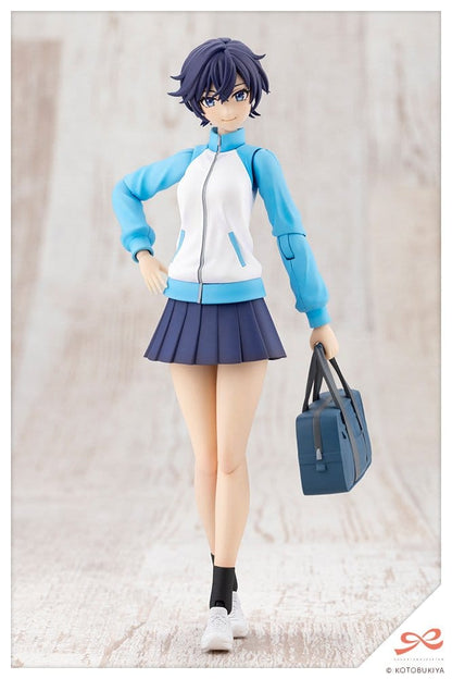 Sousai Shojo Teien Plastic Model Kit 1/10 Rui Saotome Touhou High School Tracksuit 16 cm