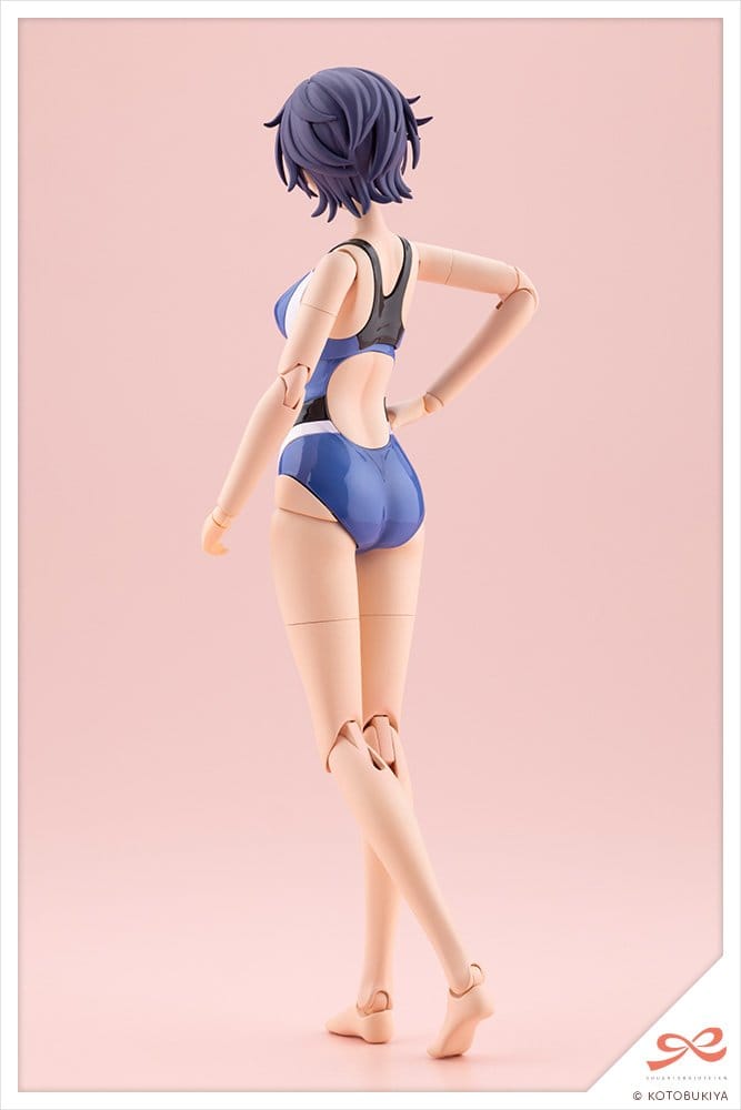 Sousaishojoteien Plastic Model 1/10 Rui Saotome Touou High School Competitive Swimsuit 16 cm - Kotobukiya Model Kits