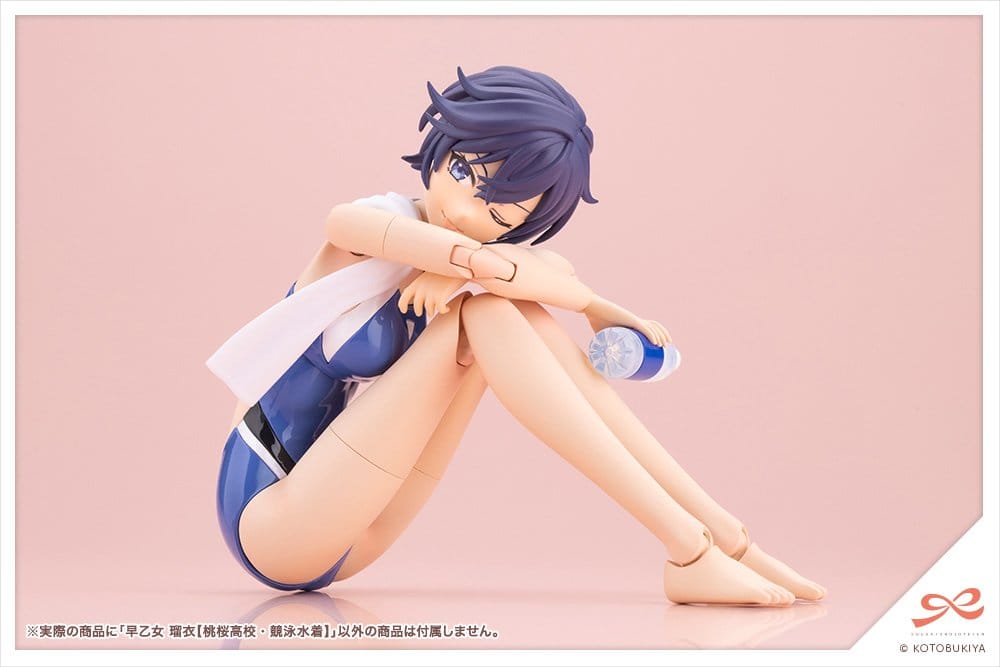 Sousaishojoteien Plastic Model 1/10 Rui Saotome Touou High School Competitive Swimsuit 16 cm - Kotobukiya Model Kits