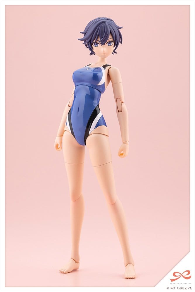 Sousaishojoteien Plastic Model 1/10 Rui Saotome Touou High School Competitive Swimsuit 16 cm - Kotobukiya Model Kits
