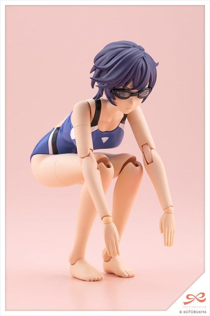 Sousaishojoteien Plastic Model 1/10 Rui Saotome Touou High School Competitive Swimsuit 16 cm - Kotobukiya Model Kits