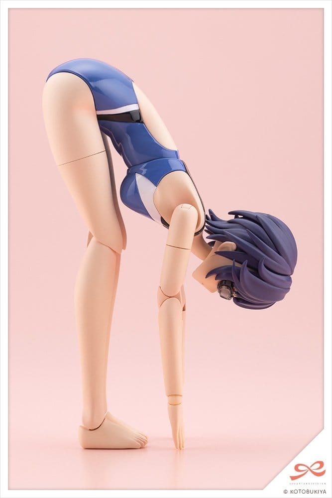 Sousaishojoteien Plastic Model 1/10 Rui Saotome Touou High School Competitive Swimsuit 16 cm - Kotobukiya Model Kits