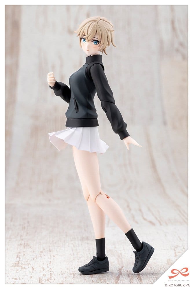 Sousai Shojo Teien Plastic Model Kit 1/10 Rui Saotome Touhou High School Tracksuit Dreaming Style Midnight Onyx 16 cm - Kotobukiya Models & Kits