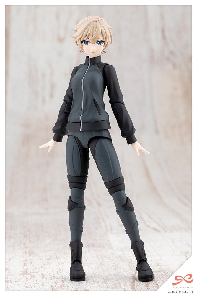 Sousai Shojo Teien Plastic Model Kit 1/10 Rui Saotome Touhou High School Tracksuit Dreaming Style Midnight Onyx 16 cm - Kotobukiya Models & Kits