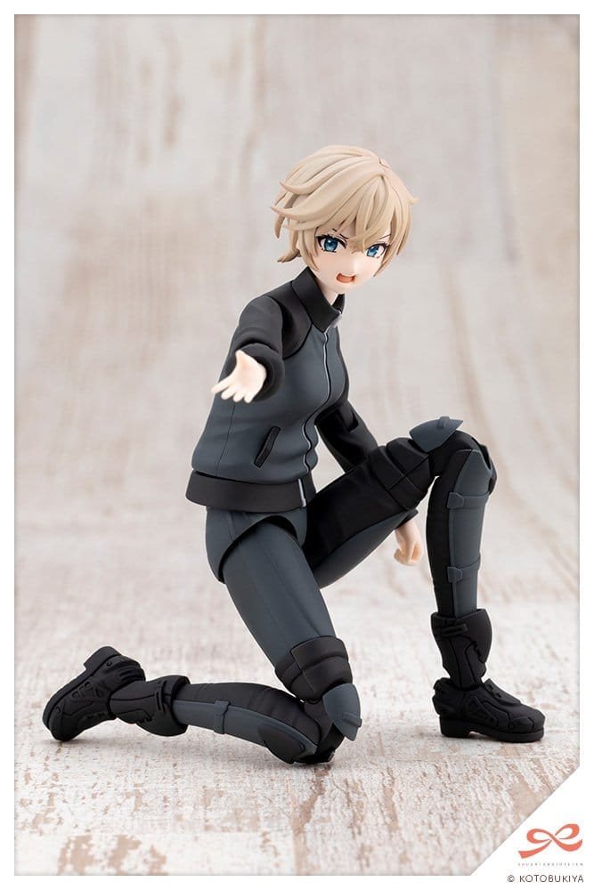Sousai Shojo Teien Plastic Model Kit 1/10 Rui Saotome Touhou High School Tracksuit Dreaming Style Midnight Onyx 16 cm - Kotobukiya Models & Kits