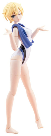 Sousaishojoteien Plastic Model 1/10 Rui Saotome Touou High School Competitive Swimsuit Dreaming Style White Dolphin 16 cm - Kotobukiya Model Kits