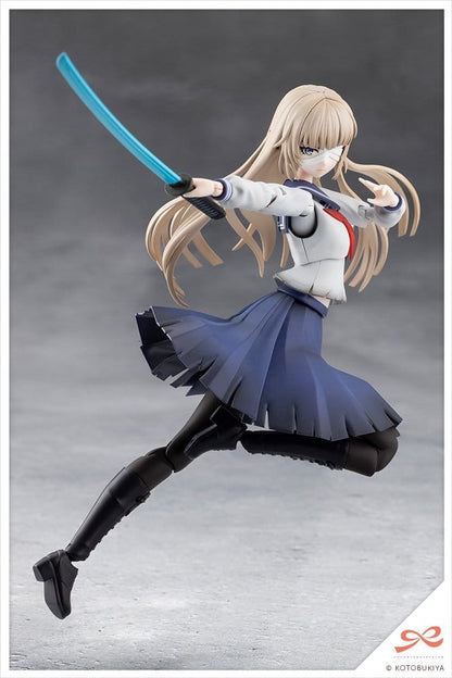 Sousai Shojo Teien Plastic Model 1/10 Kuon Yakushiji Maria Kagaribi Damage Ver. School Girl Emulation 16 cm - Kotobukiya Models & Kits