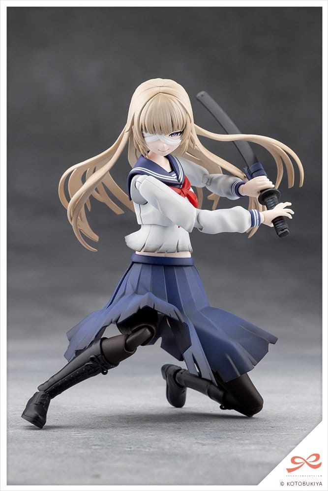 Sousai Shojo Teien Plastic Model 1/10 Kuon Yakushiji Maria Kagaribi Damage Ver. School Girl Emulation 16 cm - Kotobukiya Models & Kits