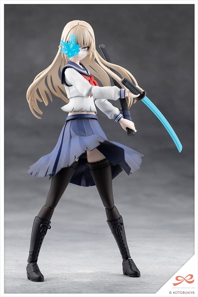 Sousai Shojo Teien Plastic Model 1/10 Kuon Yakushiji Maria Kagaribi Damage Ver. School Girl Emulation 16 cm - Kotobukiya Models & Kits