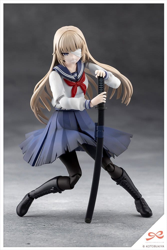 Sousai Shojo Teien Plastic Model 1/10 Kuon Yakushiji Maria Kagaribi Damage Ver. School Girl Emulation 16 cm - Kotobukiya Models & Kits