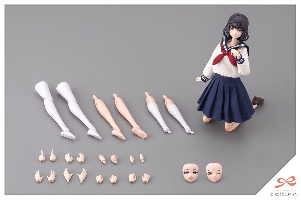 Sousaishojoteien Plastic Model 1/10 Kiru Pla Kuon Yakushiji Touou High School Uniform