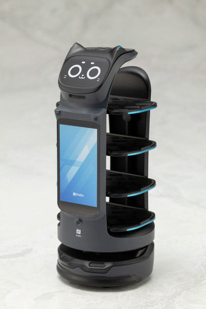 Pudu Robotics Plastic Model Kit Bellabot Black Ver. 11 cm - Kotobukiya Model Kits