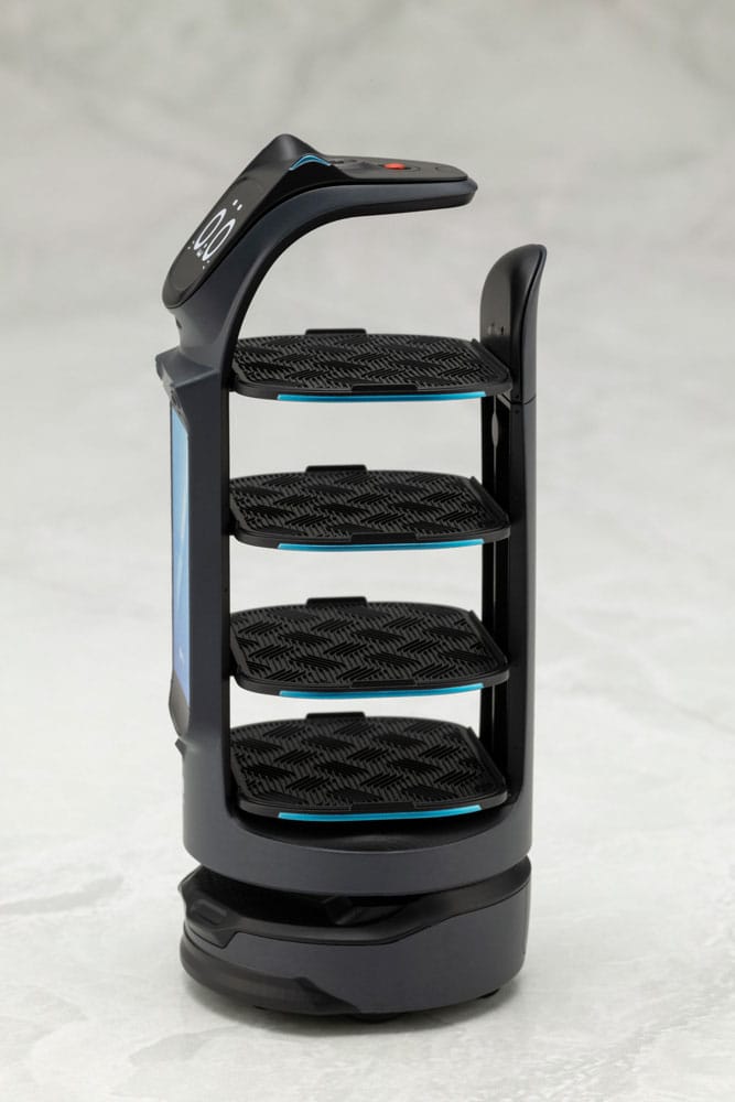 Pudu Robotics Plastic Model Kit Bellabot Black Ver. 11 cm - Kotobukiya Model Kits