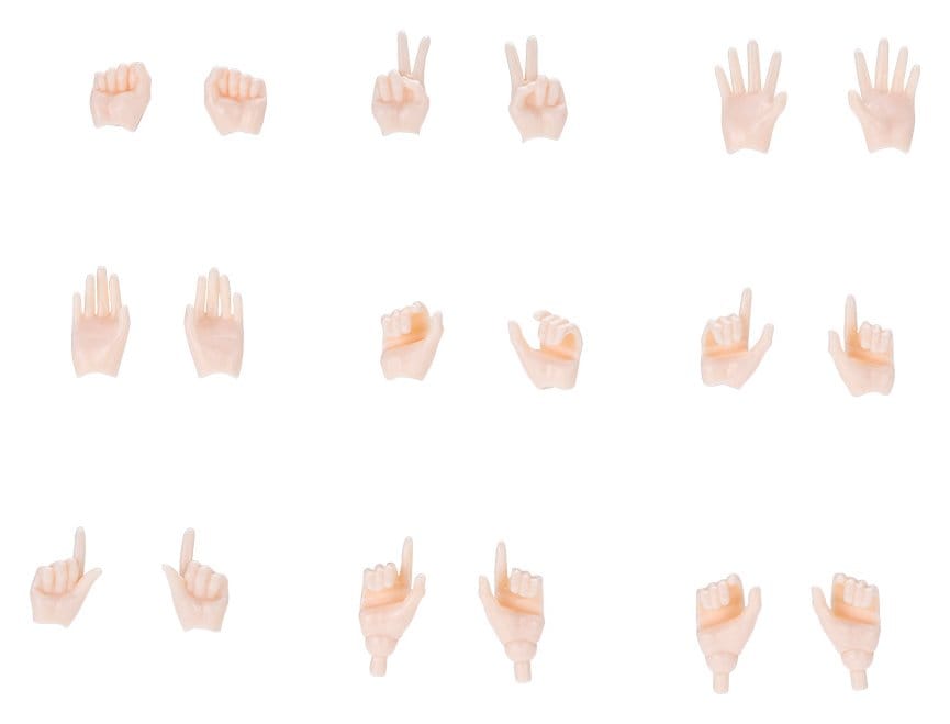 Megami Device M.S.G. Plastic Model Kit 09 Hand Set Skin Color C - Kotobukiya Model Kits